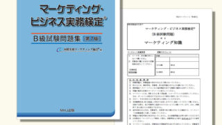 マーケティングビジネス実務検定B級　テキスト　問題集　ハンドブック　模擬問題 M-020マーケティング・ビジネス実務検定®B級セット1税込6,688円